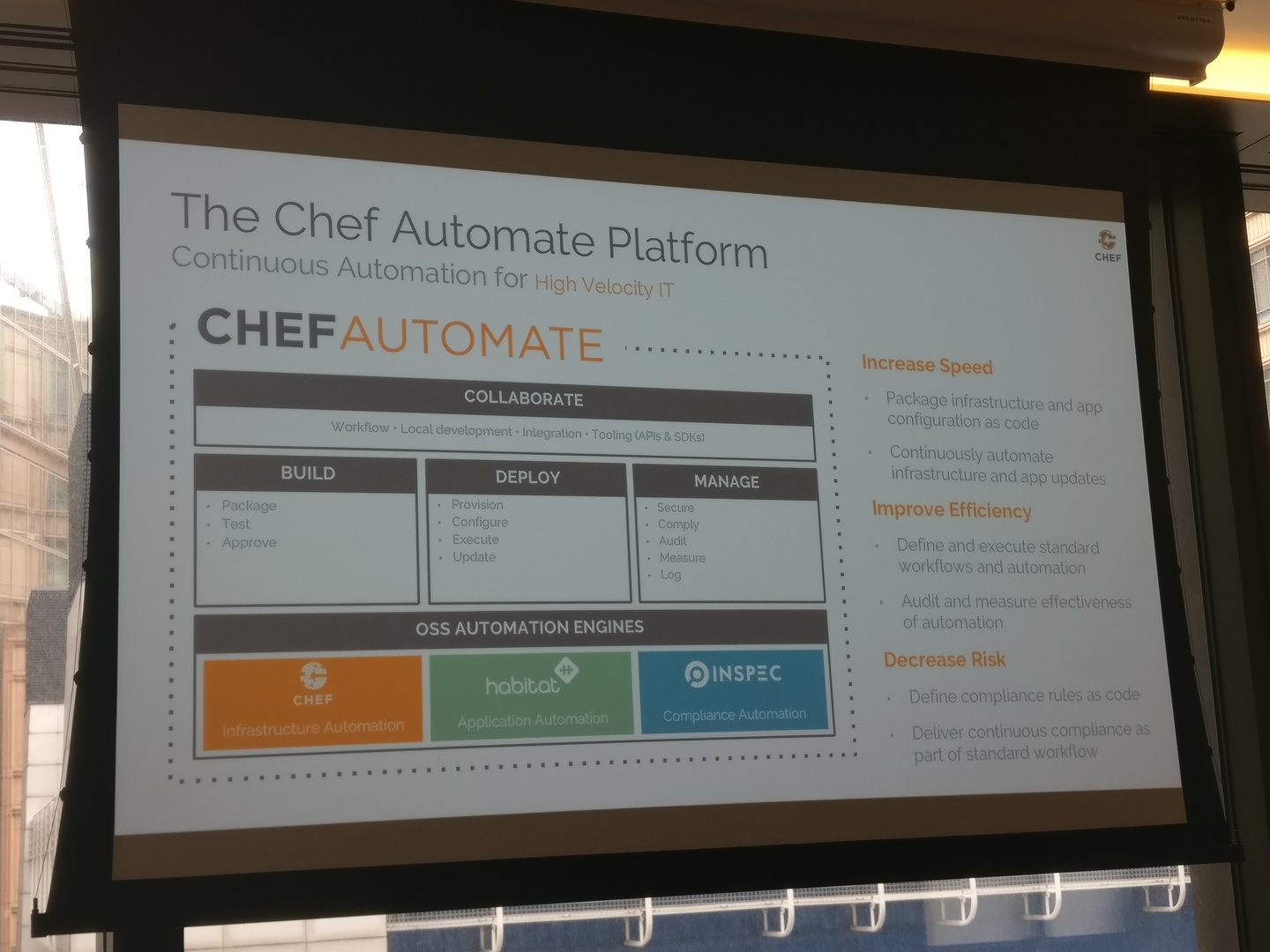 The Chef Automate platform